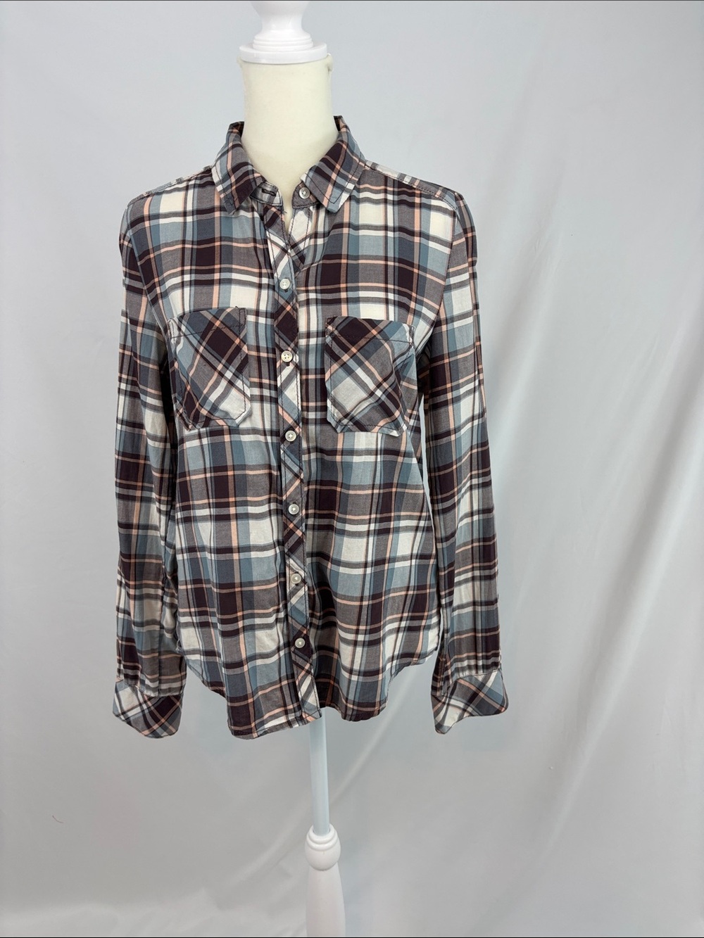 BP plaid button up